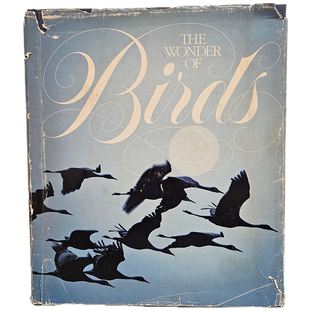 The Wonder of‎ Birds National Geographic Society 1983 Hardcover Book Ornithology